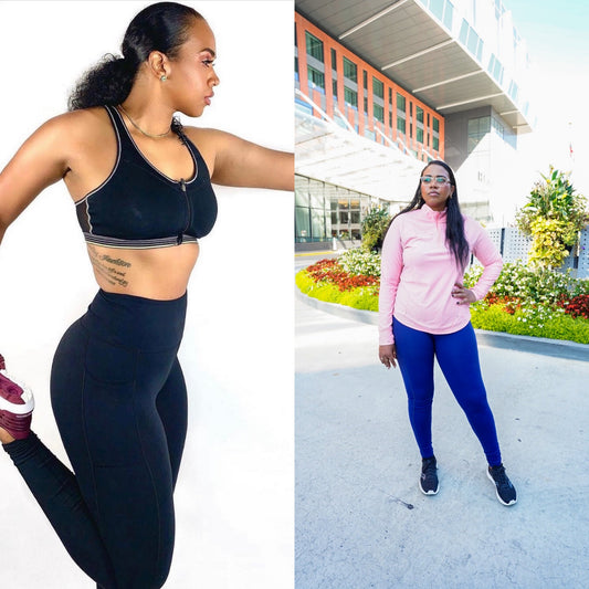 Bundle Black and Navy Leggings