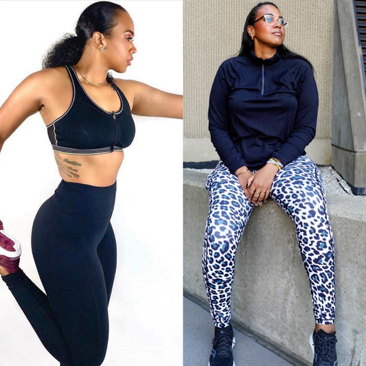 TLC Black leggings and Cheetah Bundle